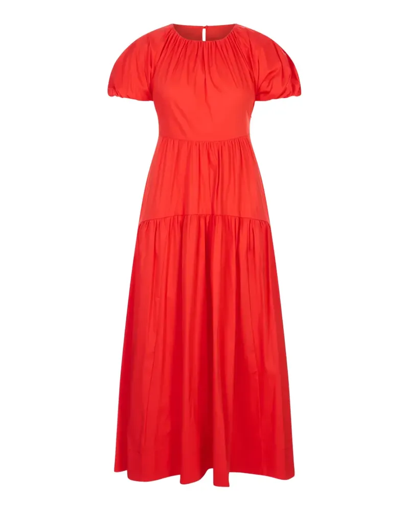 MEIMEIJ Gestuftes Maxikleid - Rot Rot