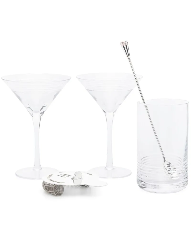 Ralph Lauren Home Bentley Martini Geschenk-Set - Weiß Weiß