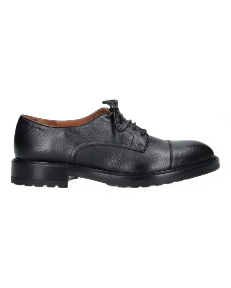 Alexander Hotto cap-toe lace-up derby shoes - Schwarz Schwarz