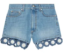 Summer Mirrors Jeans-Shorts mit hohem Bund