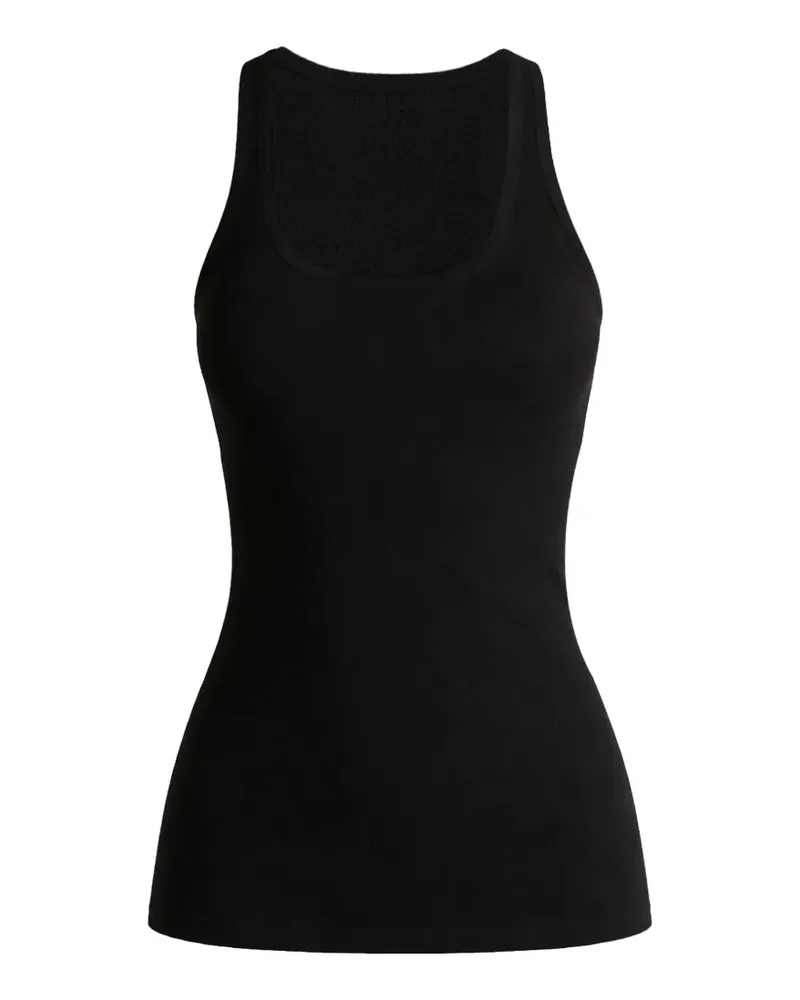 Vince ribbed tank top - Schwarz Schwarz