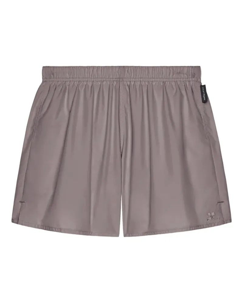 Courrèges Shorts mit Gesäßtasche - Grau Grau