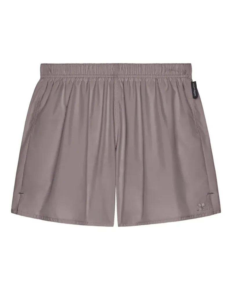 Courrèges AC Shorts mit Gesäßtasche - Grau Grau