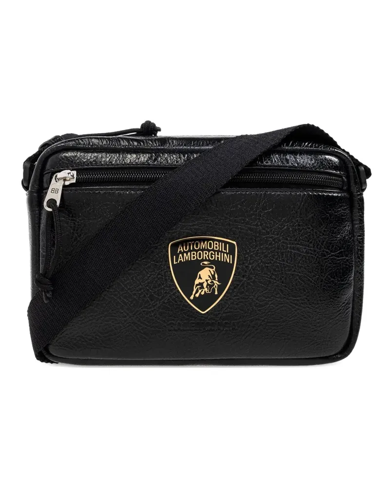 Balenciaga x Automobili Lamborghini Explorer Schultertasche - Schwarz Schwarz