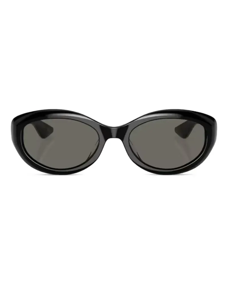 Oliver Peoples 1969C oval-frame sunglasses - Schwarz Schwarz