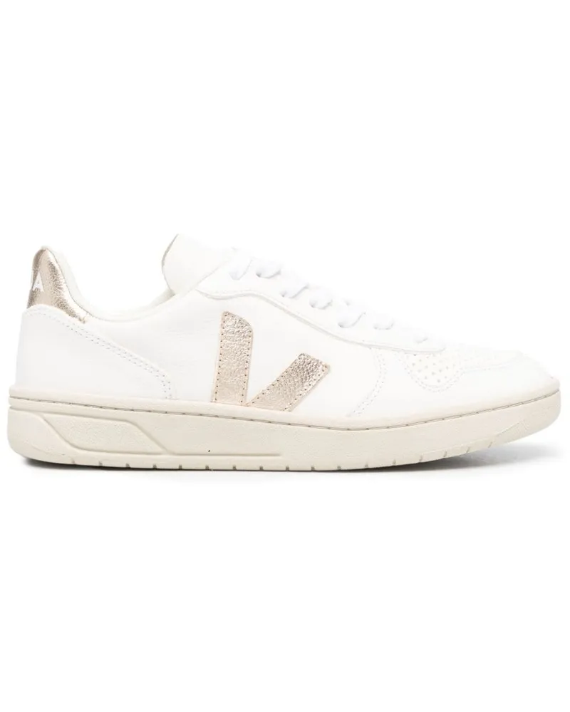 VEJA V-10 Sneakers - Weiß Weiß