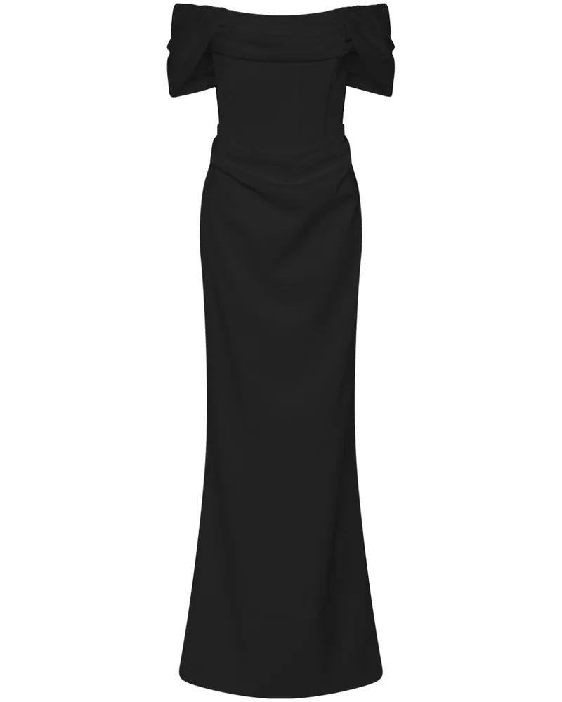 Rebecca Vallance Lia Abendkleid - Schwarz Schwarz