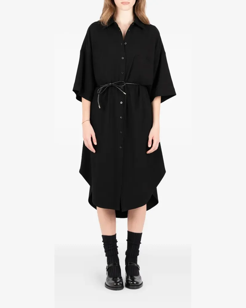 Société Anonyme Lotus Hemdkleid - Schwarz Schwarz