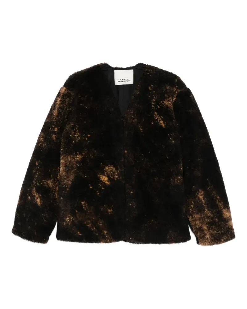 Isabel Marant Gwendoline Mantel - Braun Braun