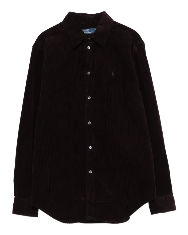 Ralph Lauren Hemd aus Cord - Violett Violett