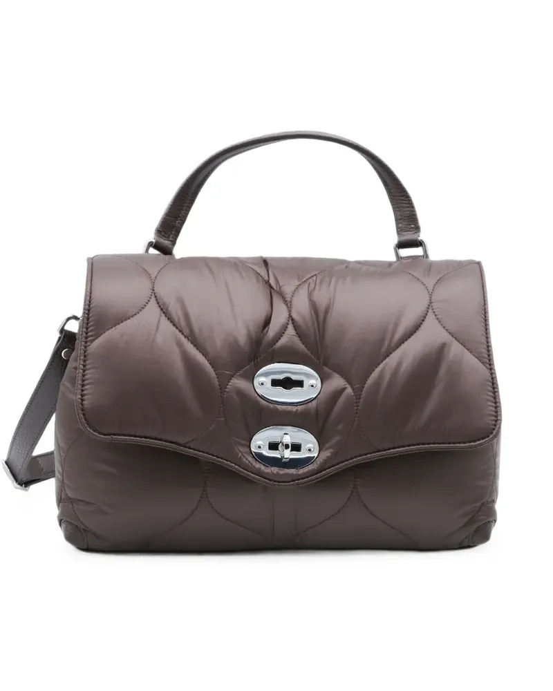 Zanellato Kleine Postina Handtasche - Braun Braun
