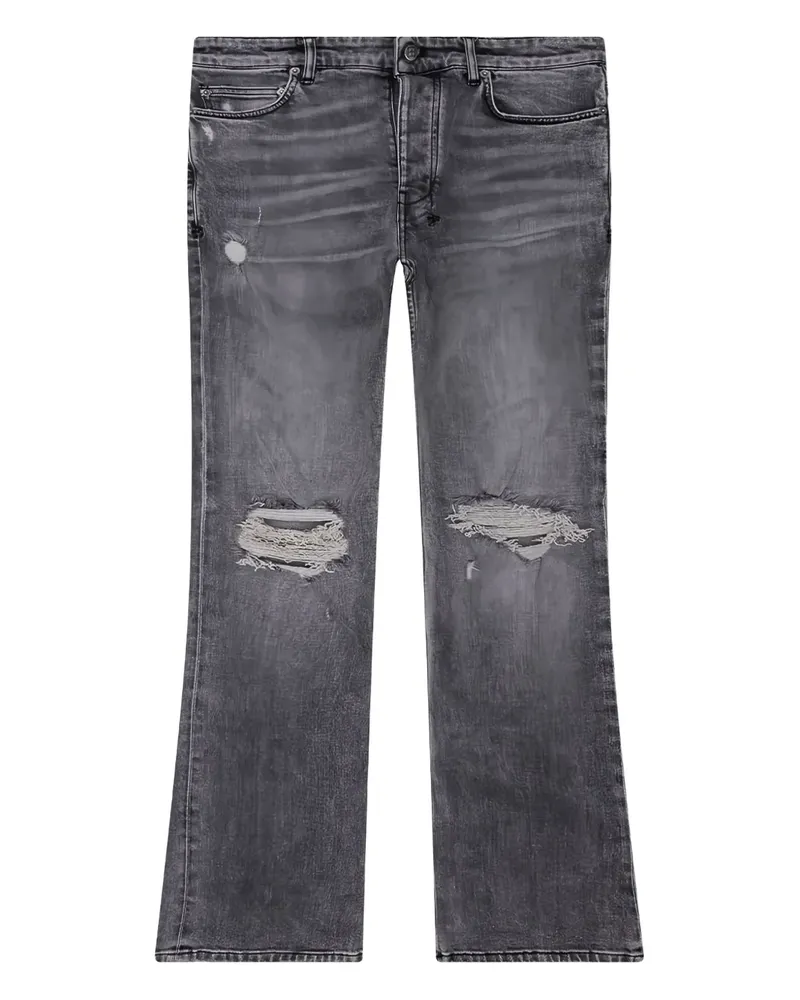 ksubi Bronko Smoke Trashed Jeans im Distressed-Look - Grau Grau
