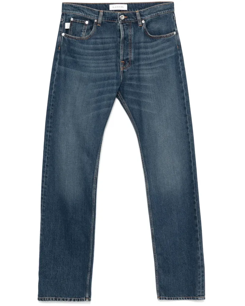 Lanvin Jeans mit geradem Bein - Blau Blau