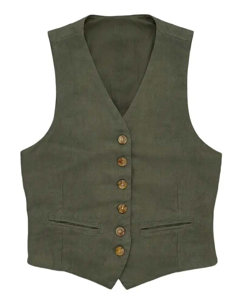 Fortela Demi tailored waistcoat - Grün Grün