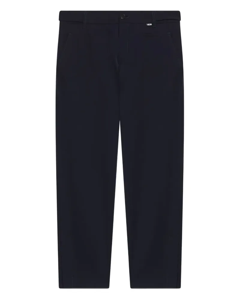 GCDS Hose mit Logo-Detail - Blau Blau