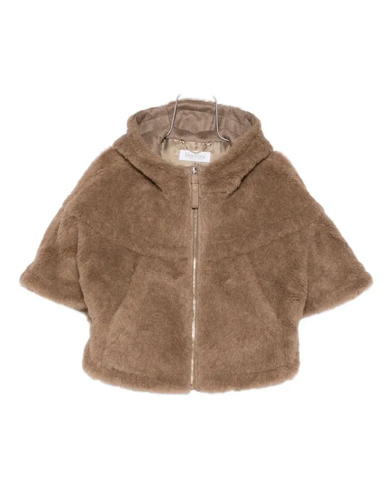 Max Mara hooded zip-up jacket - Braun Braun