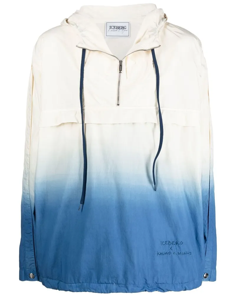 Iceberg x Kailand O. Morris Jacke Blau