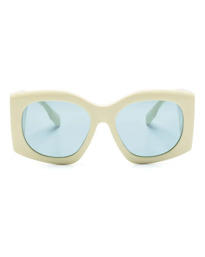 Burberry LW40101 Sonnenbrille mit Oversized-Gestell - Gelb Gelb