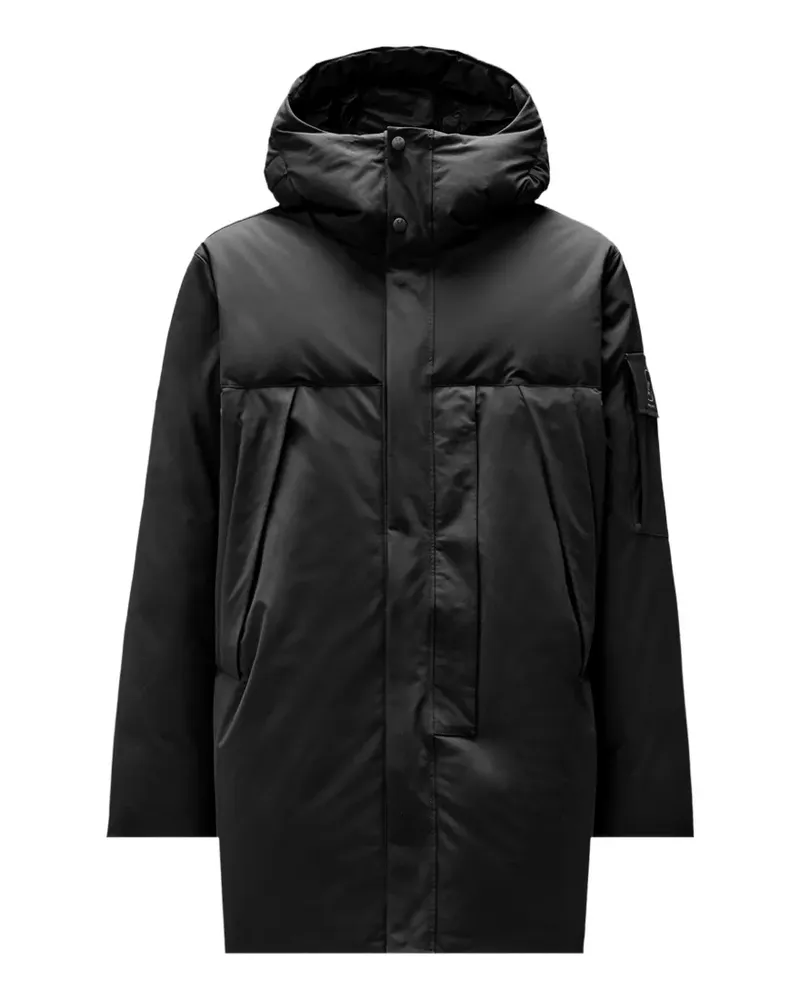 C.P. Company Metropolis Series hooded coat - Schwarz Schwarz