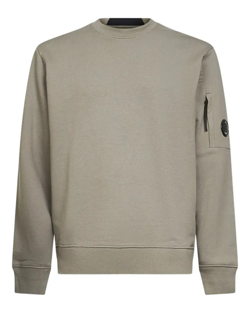 C.P. Company Sweatshirt mit Reißverschlusstasche - Grau Grau