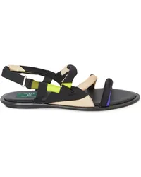 Emilio Pucci Gepolsterte Lee Sandalen Schwarz