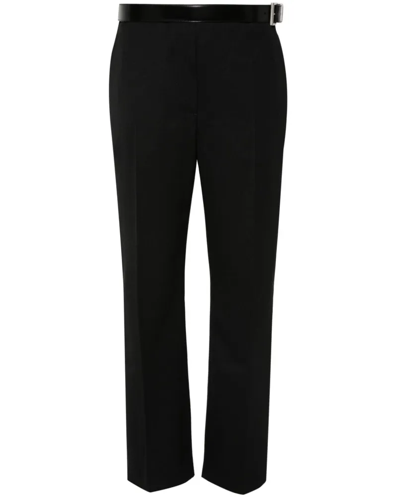 Prada Hose aus Gabardine - Schwarz Schwarz