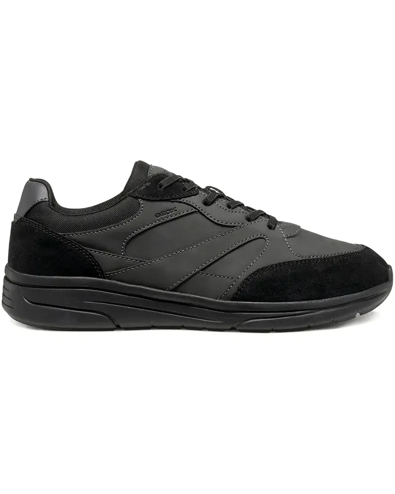 Geox suede panel trainers - Grau Grau