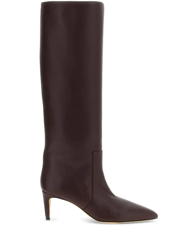 Paris Texas Stiefel mit spitzer Kappe 60mm - Rot Rot