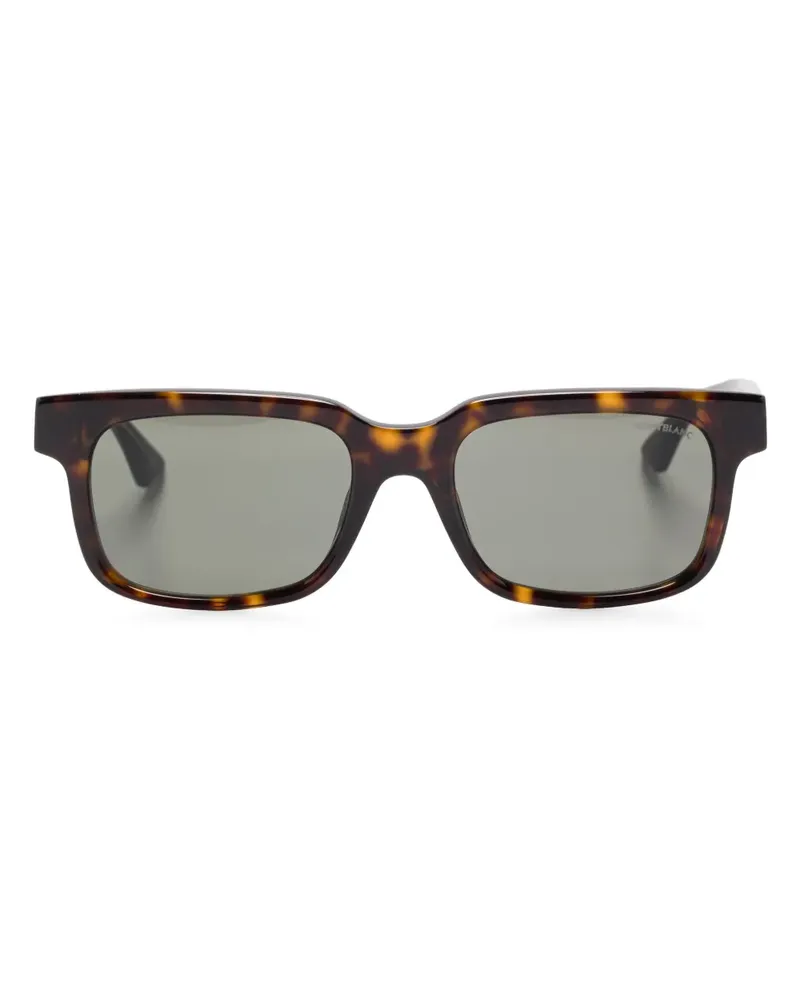 Montblanc 0383S Sonnenbrille - Braun Braun