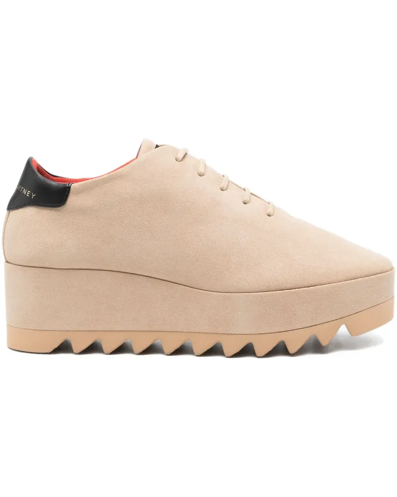 Stella McCartney Sneakers mit Plateausohle - Nude Nude