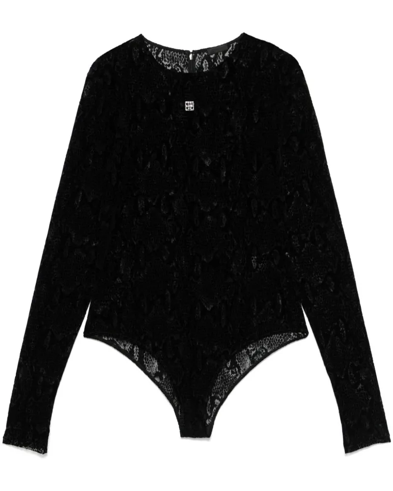 Givenchy Body mit 4G-Schild - Schwarz Schwarz