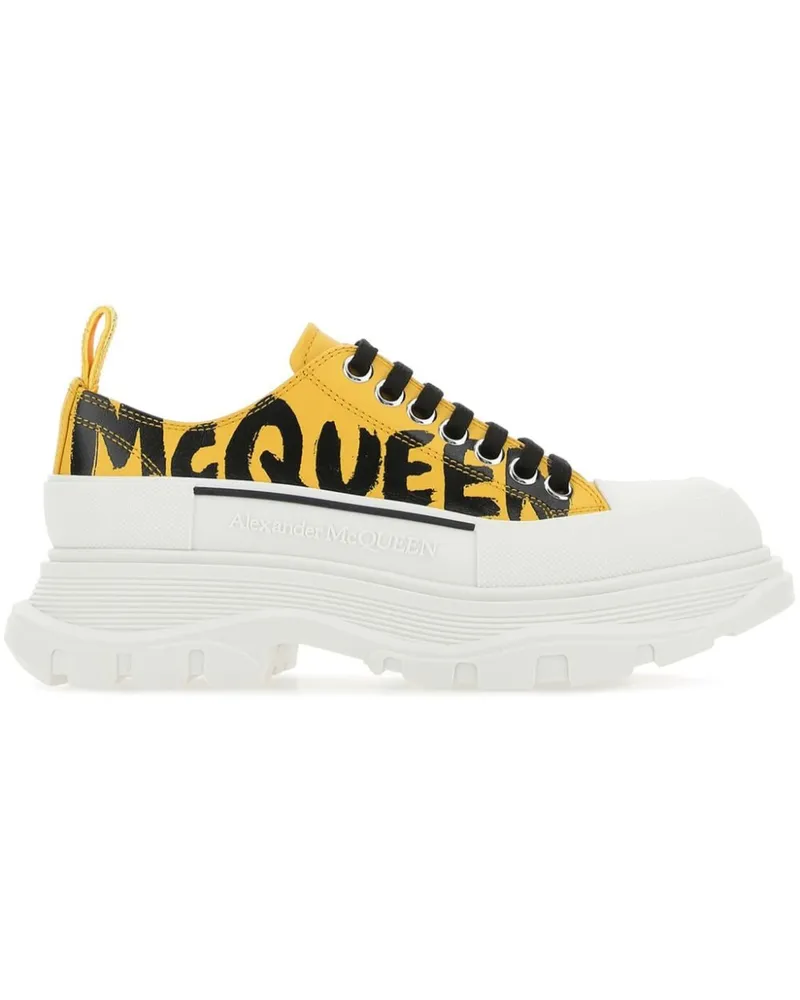 Alexander McQueen Tread Slick Sneakers - Gelb Gelb