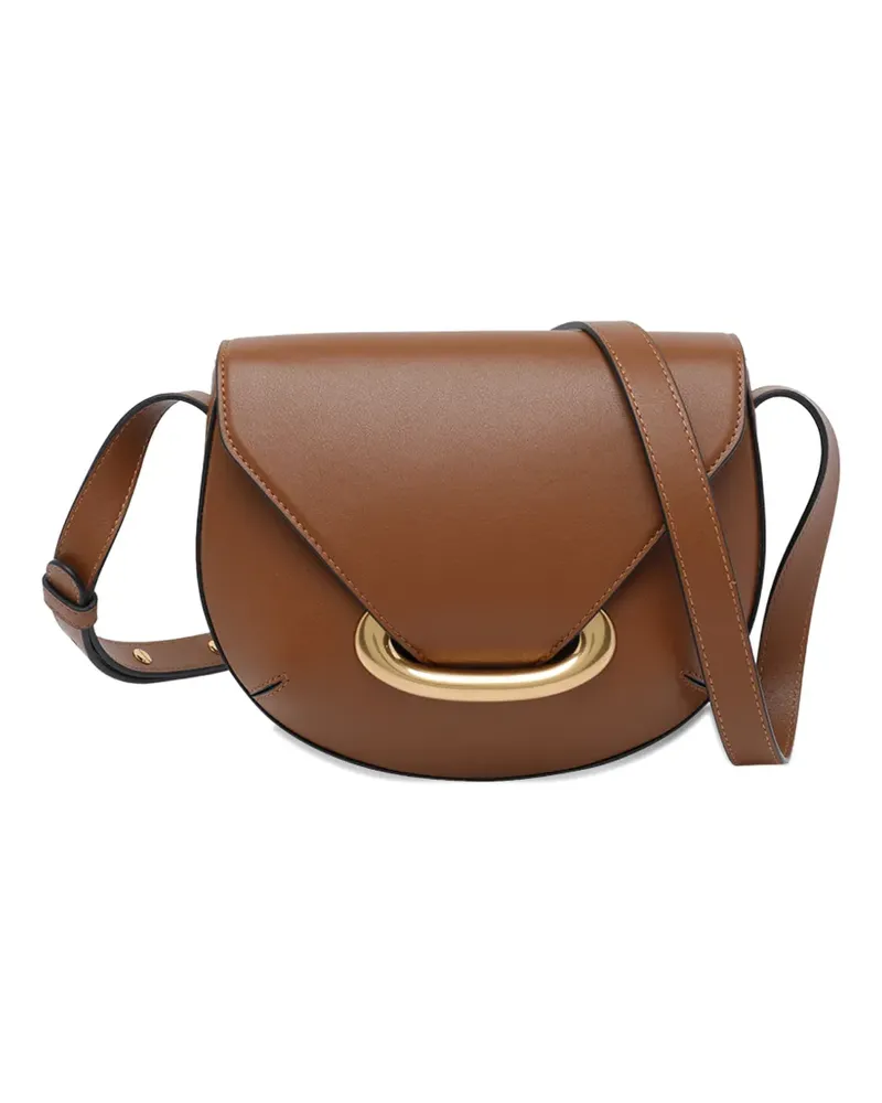 WANDLER Veneto magnetic-closure adjustable shoulder bag - Braun Braun