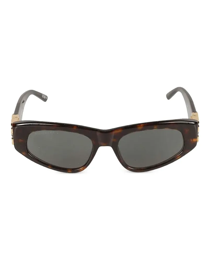 Balenciaga Dynasty Cat-Eye-Sonnenbrille - Braun Braun