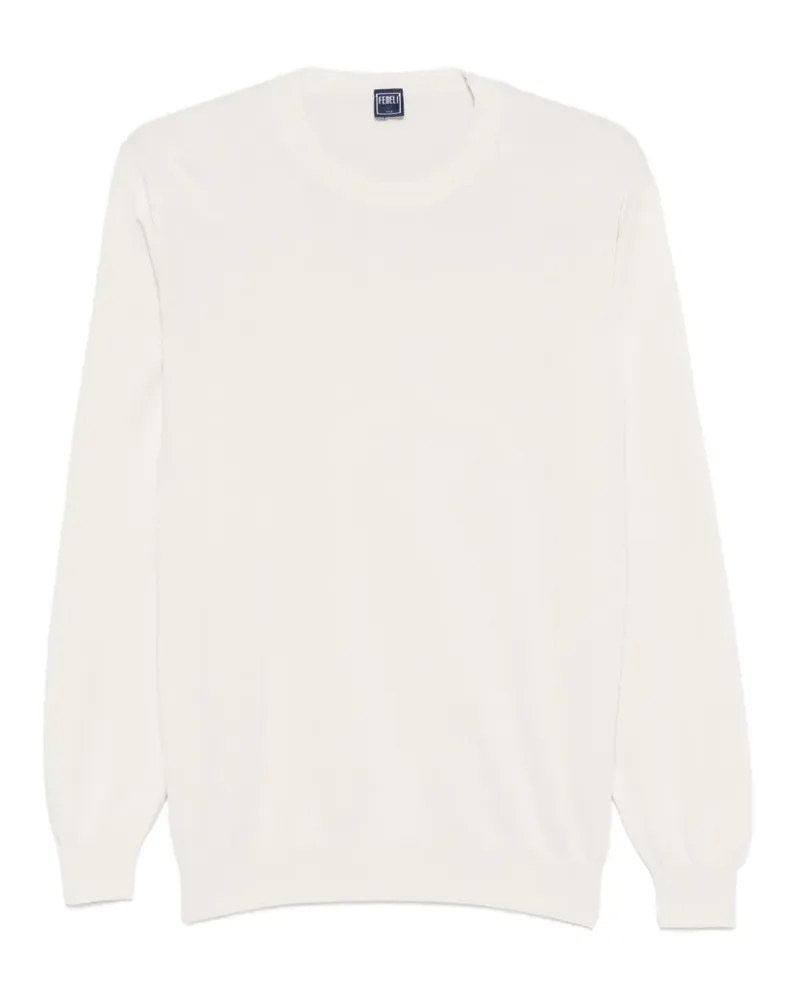 Fedeli fine-knit sweater - Nude Nude