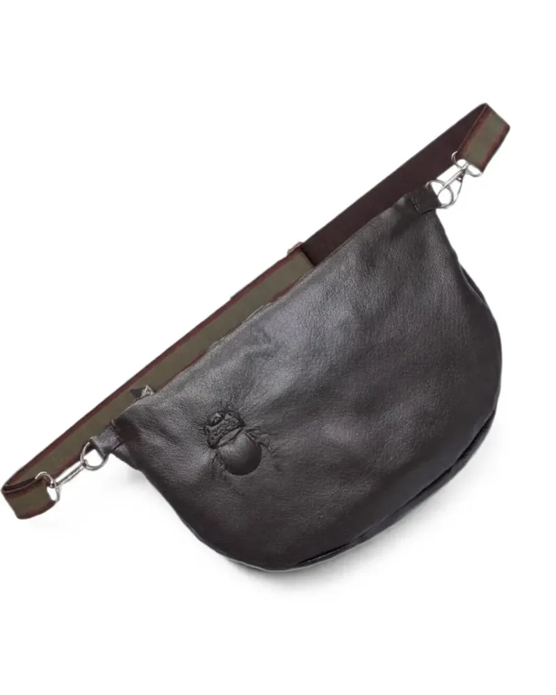 Gabriele Frantzen Gürteltasche mit Linsen-Detail - Braun Braun
