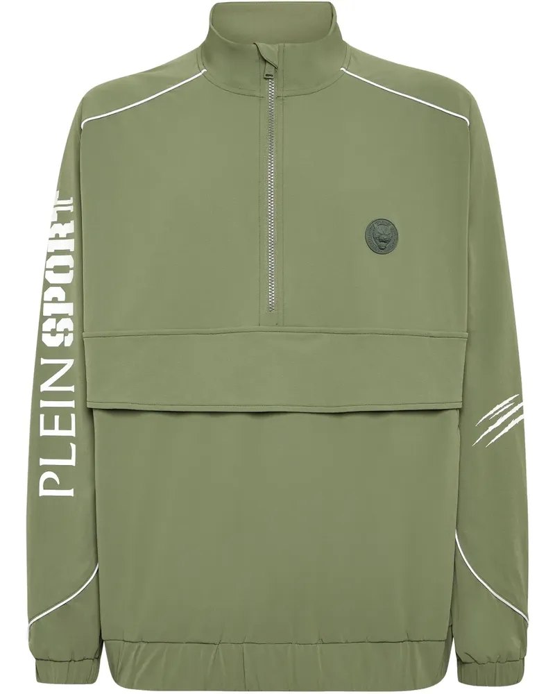 Philipp Plein Sweatshirt mit Logo-Print - Grün Grün