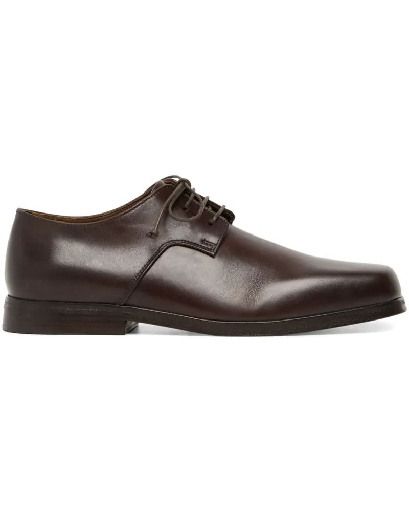 Marsèll Oxford-Schuhe mit eckiger Kappe Braun