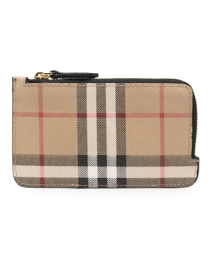 Burberry Kompaktes Portemonnaie - Nude Nude