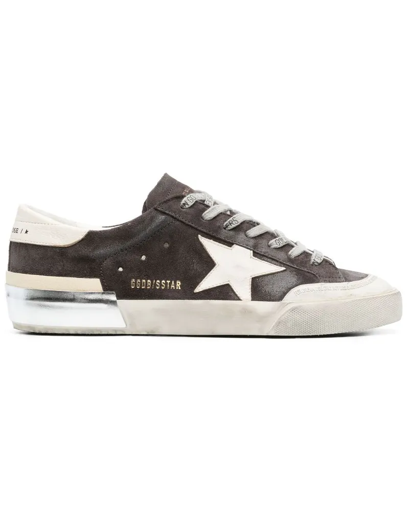 Golden Goose Super-Star Sneakers aus Wildleder - Grau Grau