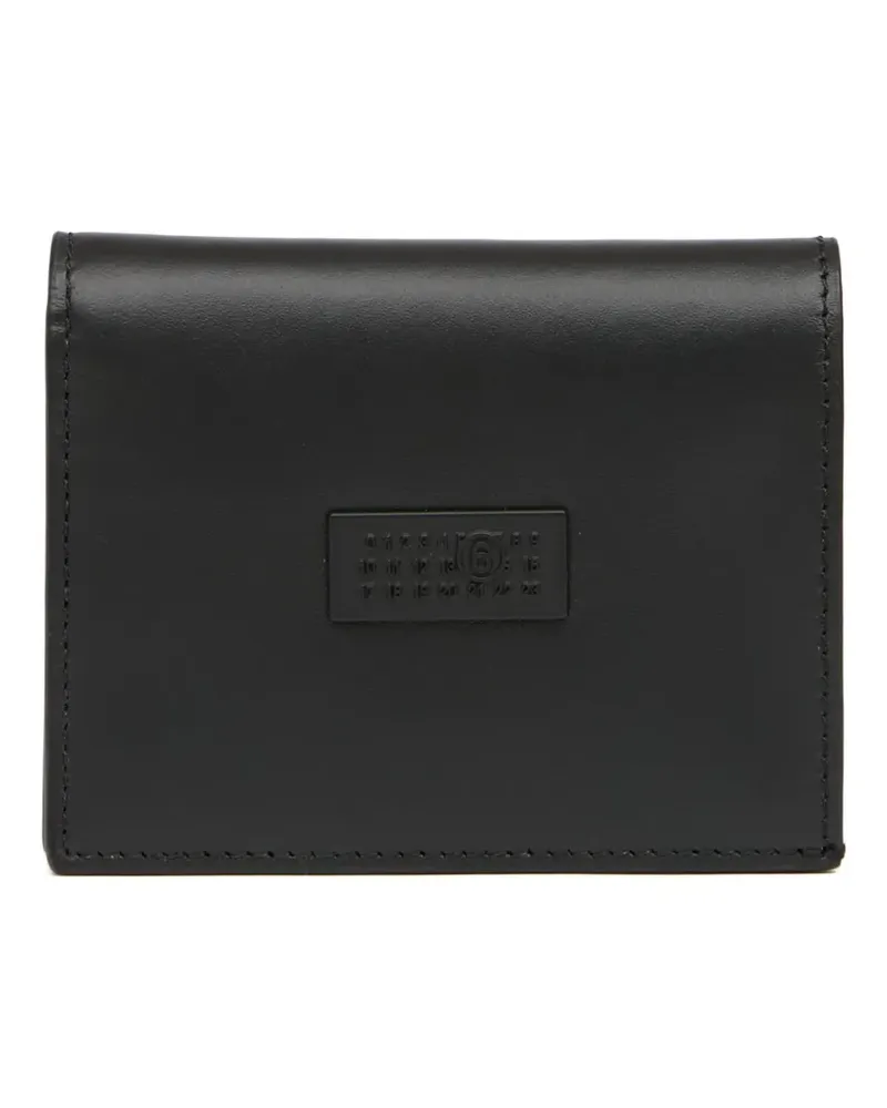 Maison Margiela Numeric Portemonnaie mit Klappe - Schwarz Schwarz