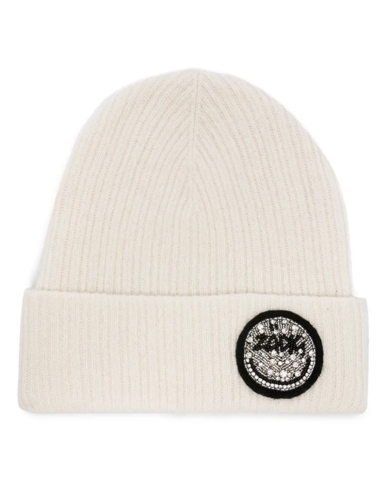 Zadig & Voltaire Beanie mit Logo-Verzierung - Nude Nude