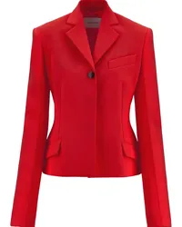 Ferragamo Einreihiger Blazer Rot