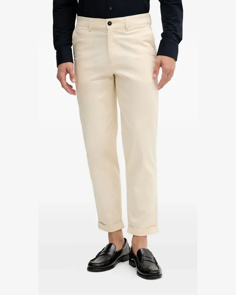 HUGO BOSS Hose mit eingefassten Taschen - Nude Nude