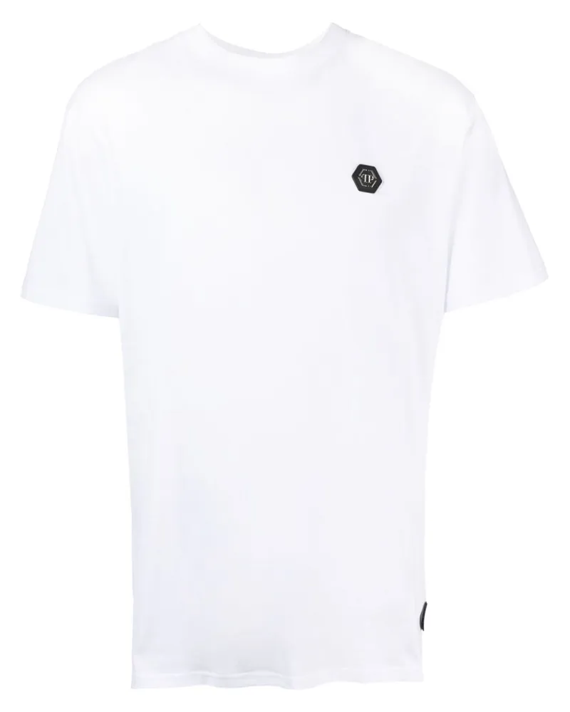 Philipp Plein T-Shirt mit grafischem Print - Weiß Weiß