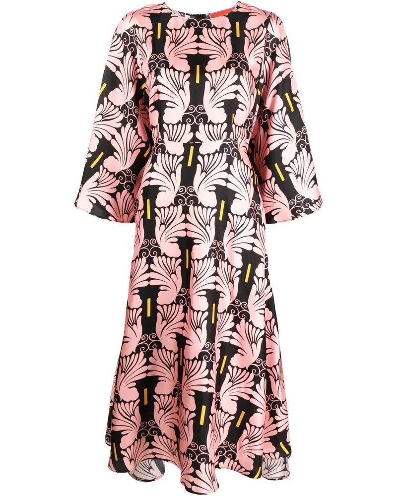 La DoubleJ Sorella Seidenkleid - Rosa Rosa