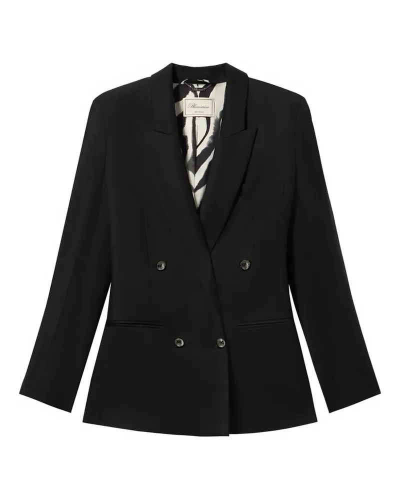 Blumarine double-breasted blazer - Schwarz Schwarz