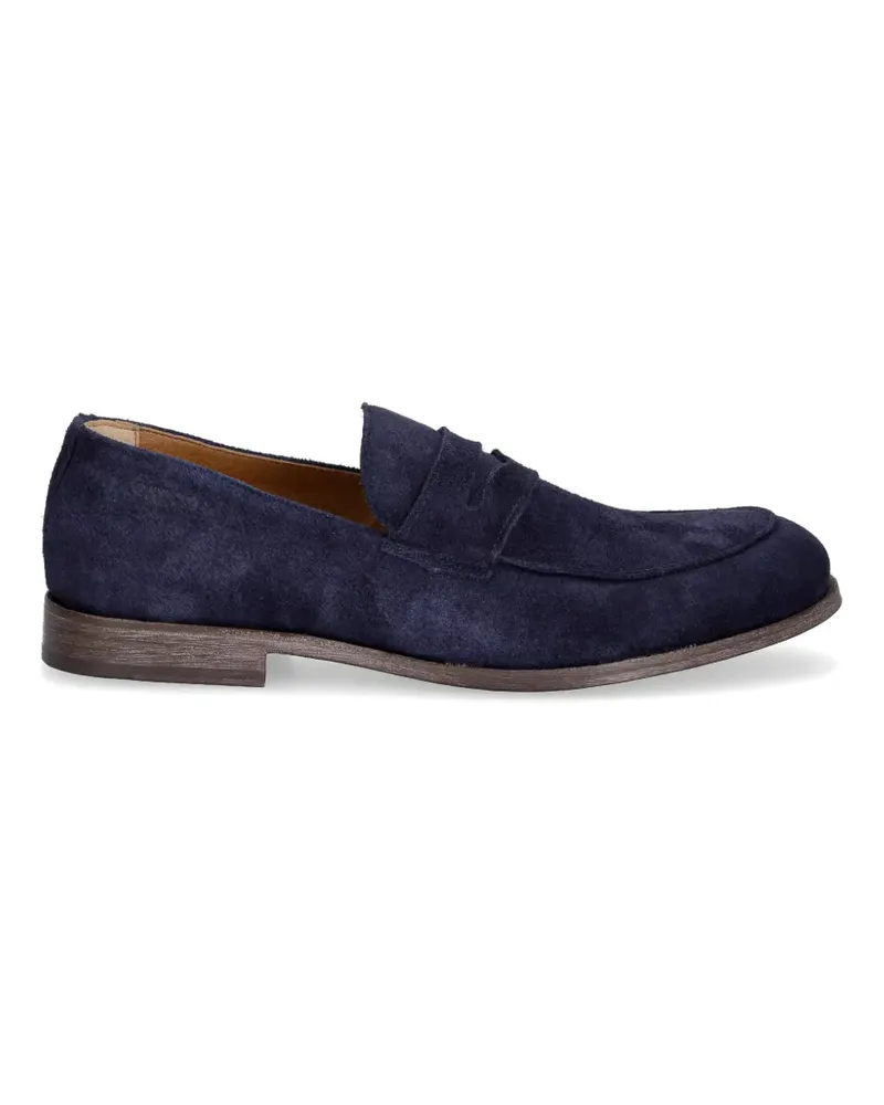 Fly London penny-slot suede loafers - Blau Blau