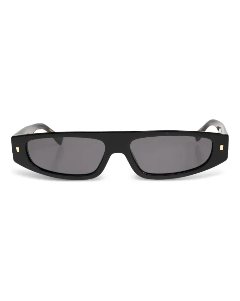 Dsquared2 rectangle-frame sunglasses - Schwarz Schwarz