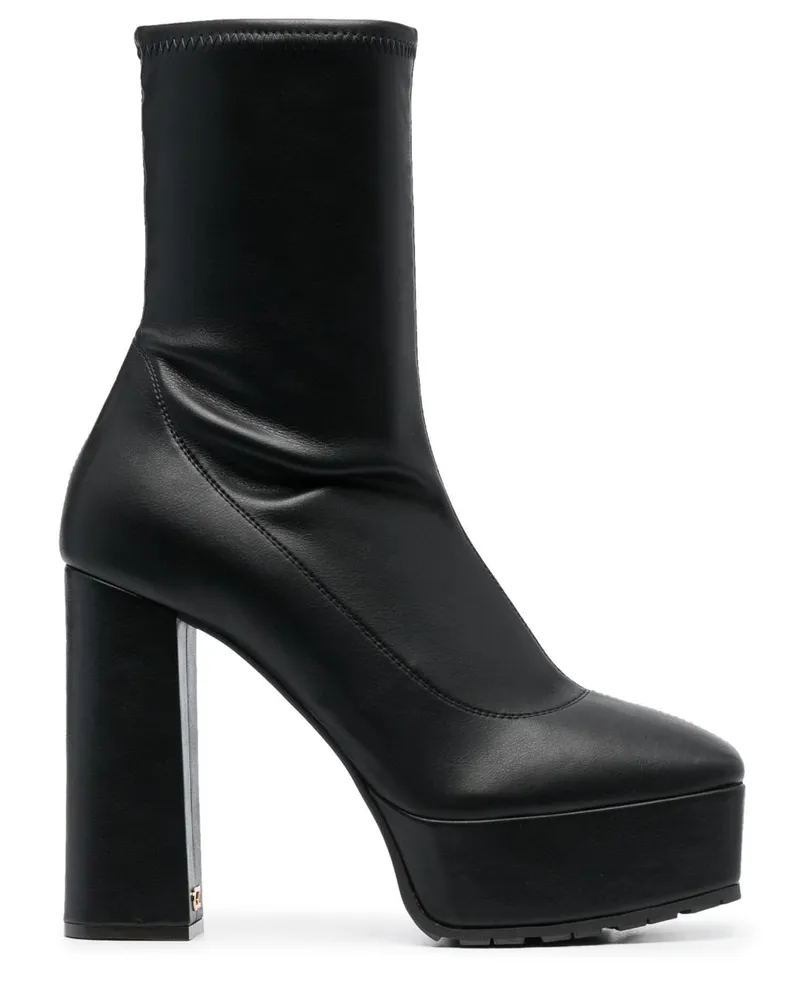 Giuseppe Zanotti The New Morgana Plateau-Stiefel 120mm - Schwarz Schwarz